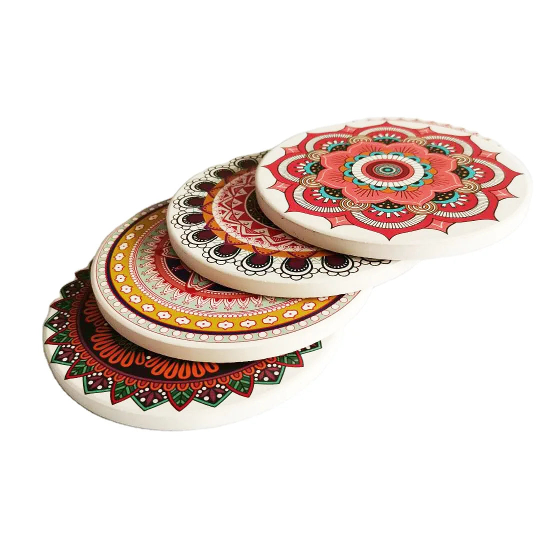 China Manufacturer Wholesale Slate Coaster Latest High Quality Drink Coaster Set Coaster Ceramic