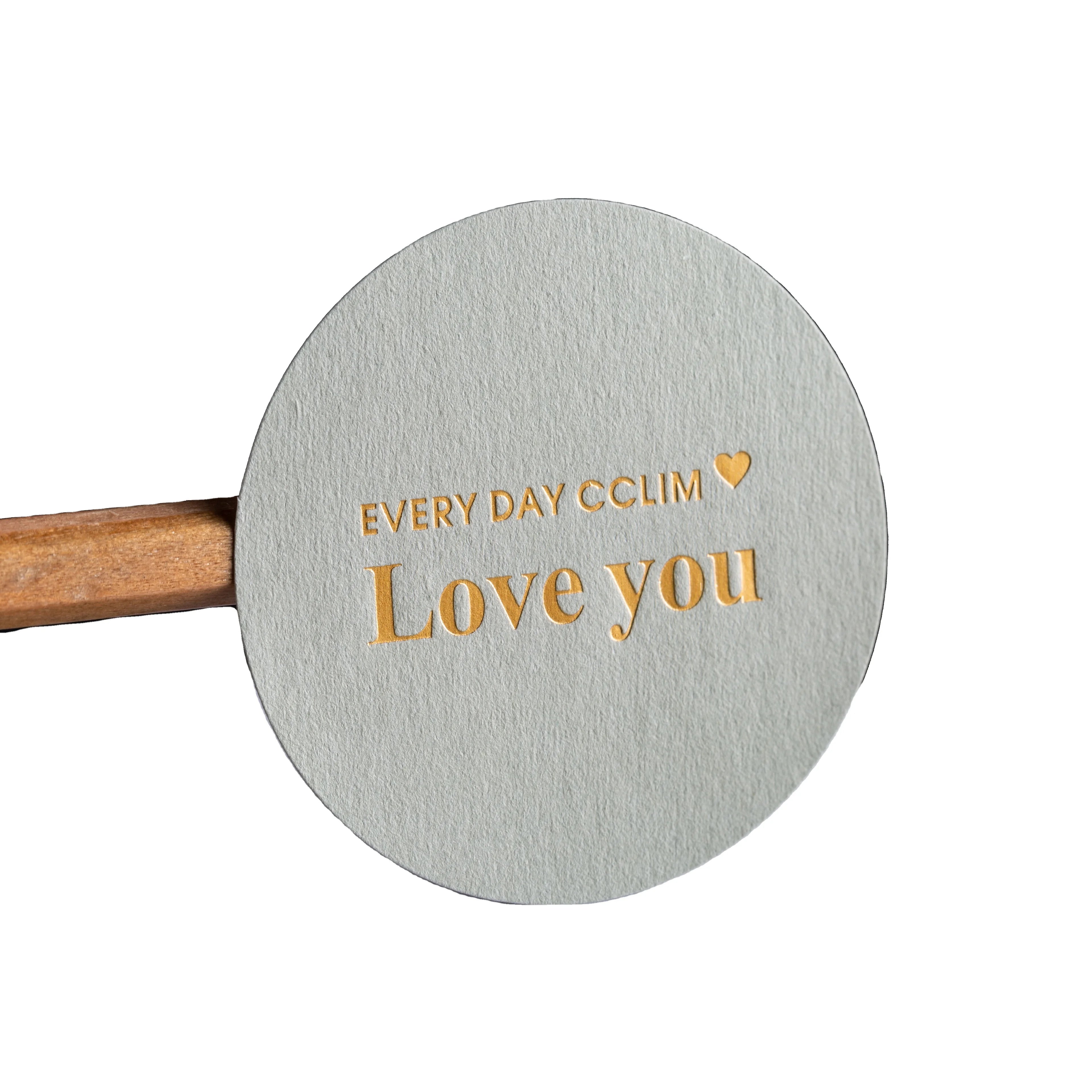 Luxury Custom Adhesive Label Stickers with Embossed Gold Foil and Scratch-Off Feature