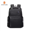 Arctic Hunter Premium Aluminum Handle Business Laptop Backpack Travel Vegan Anti Theft USB Men Waterproof 30L