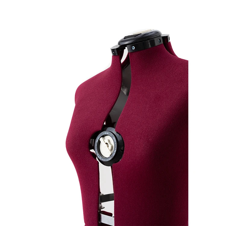 Fabric Covered Sewing Adjustable Female Mannequin Dress Form
