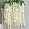 B0255 Hot Sale High Quality Silk Artificial Wisteria Flower Garland 50-110CM Customizable Colors Wedding Party Event Decoration