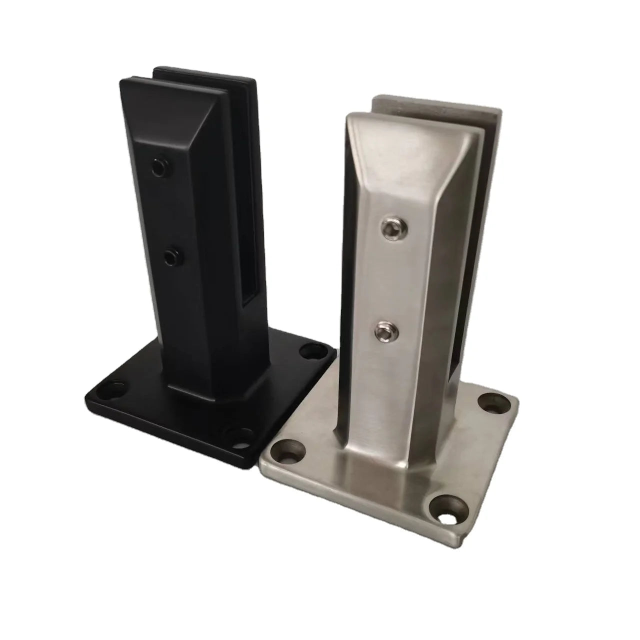 Stainless Steel 304 2205 Glass Fittings 10 12 13mm Swimming Pool Fence Adjustable Frameless Glass Spigot
