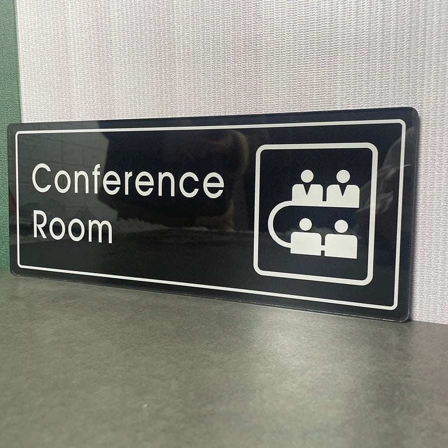 Conference Room Door Sign Adhesive Office Buildings Acrylic Conference Room Signage