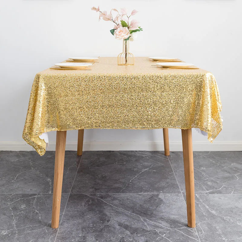 Factory Price Gold Sequin Table Runner for Christmas Wedding Banquet Party Table Runners Restaurant Hotel Table Decoration