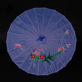 Chinese Cheap Personalized Decoration Printed Craft Fabric Bamboo Umbrellas