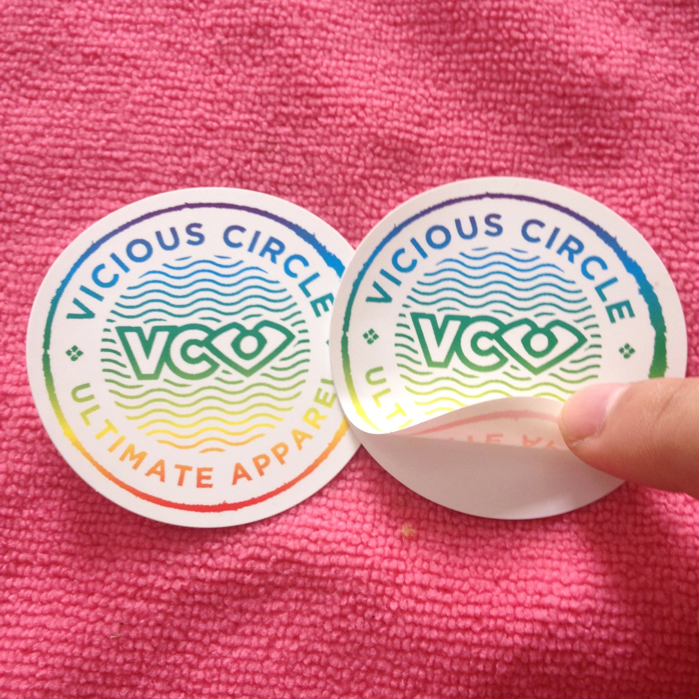Waterproof Self-adhesive Vinyl DecalDie Cut Stick-on Vinyl Sticker