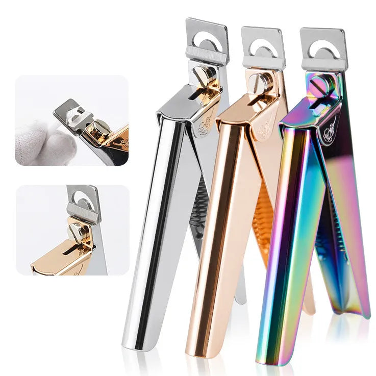 Professional Nail Art Tools U-shaped French Style Nail Extension Edge Cutters Clipper Artificial Acrylic False Nail Tip Cutters