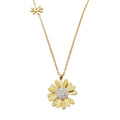 Classic Jewelry Niche Design Sense Simple Temperament Women Earrings Necklace Set Jewelry