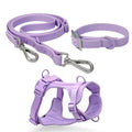Wholesale Dog Harness Set PVC Waterproof Adjustable Soft Padded Dog Vest Safety Dog Harness