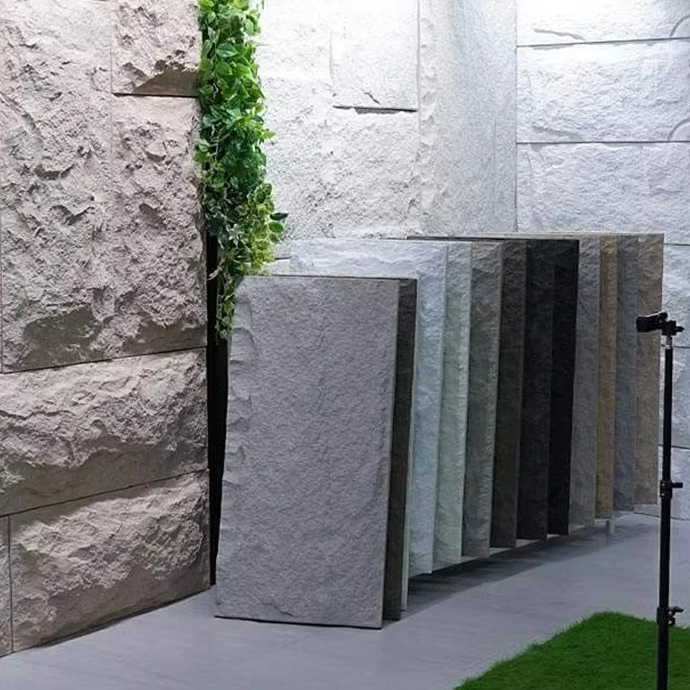 Factory Price 3D Wall Panels FAUX PU Rock Panel Stone Wall Board Artificial Polyurethane Stone Panel