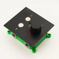 Bathroom Shower Accessories Dual-function Button Concealed Embedded Thermostatic Control Switch Black Brass Shower Body