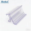 China Factory Electronic Shelf Label Adhesive Label Holder Supermarket Shelf Plastic Price Tags Holder Shelf Data Strip MegaBDM