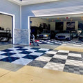 Factory Wholesale Car Cash/Car Show/Workshop Floor Tiles Plastic Flooring Modular Garage Floor Tile