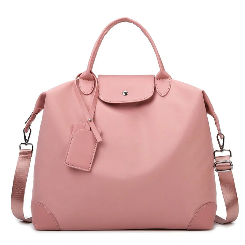 Lightweight Robust Travel Duffle Bag Neat Weekender with Fashionable Zipper Closure Easy-to-Carry Interior Duffel Bag