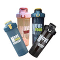 800ml Customized Logo Bpa Protein Blending Cup Plastic Fitness Water Bottle Stirring Gym Drinking Water Bottle