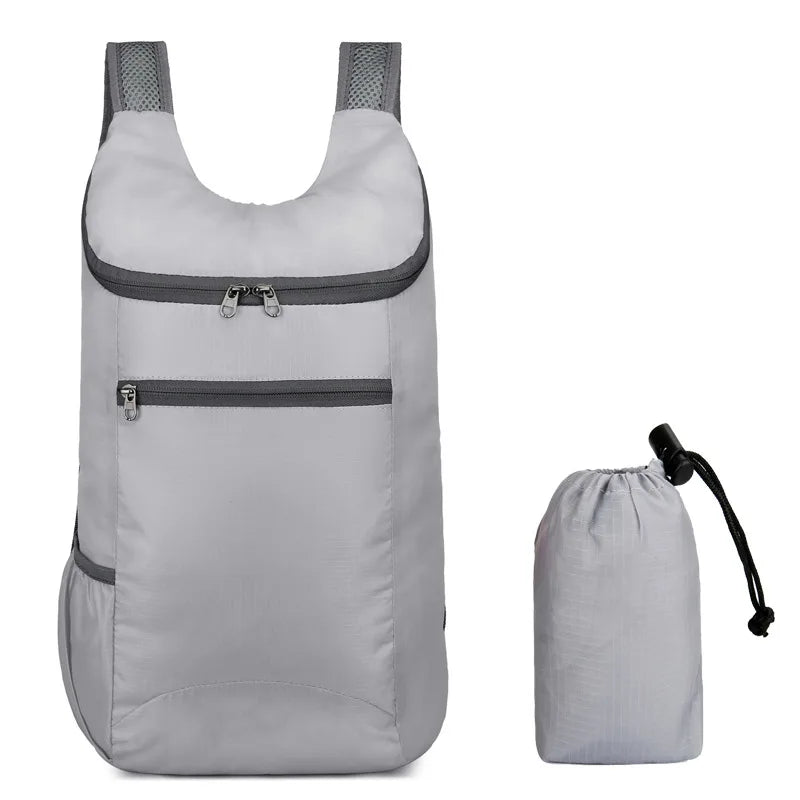 Odm Foldable 20l Lightweight Ultralight Outdoor Folding Nylon Packable Backpack
