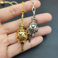 High Quality Dowsing Pendulums Metal Pendant Chain Rose Gold Silver & Copper Alloy Factory Direct Sale Classic Style