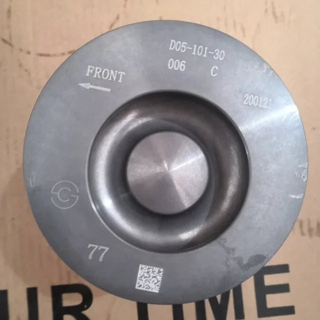 D05-101-30 Road Roller Diesel Engine  Repair Parts Cylinder Liner Kit for Shanchai D6114 Piston and Gasket Kit