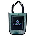 Custom Logo Lemon Durable Eco-Waterproof PP Laminated Non-Woven Tote Shopping Bag with Curved Corners and Letter Style