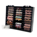 Large Capacity Nail Armor Style Transparent Storage Box Dust-Proof Plastic Exhibition for Nail Supplies