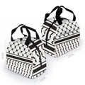 Keffiyeh Lunch Bag for Palestine Kids Free Gaza Lunch Bags for Palestine Kids
