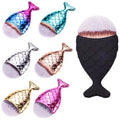 NCB1 Fishtail Shape Nylon Nail Brush Cosmetic Brush Soft Cleaning Dust Powder for Nails Care Professional Manicure Tool