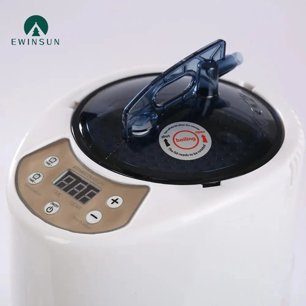 Ewinsun 4.2L 220V US EU Plug Steamer Portable Sauna Steam Generator Electric Sauna Heater for Indoor Sauna Room
