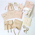 CH Custom Logo Jewelry Packing Bags Suede Microfiber Small Envelope Flap Jewelry Pouch with Insert Pad Drawstring Jewelry Pouch