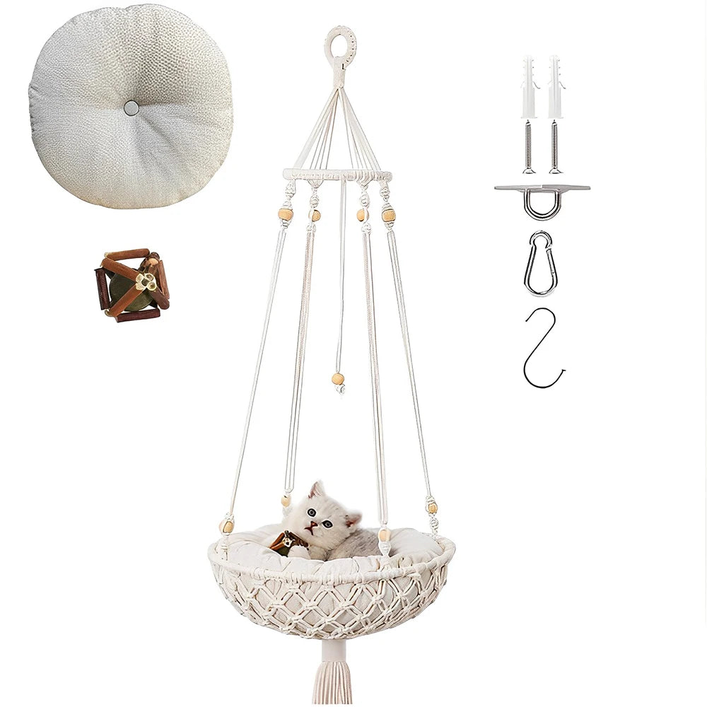 POPULAR New Design Wholesale  Comfortable Pet Hanging Basket Hammock