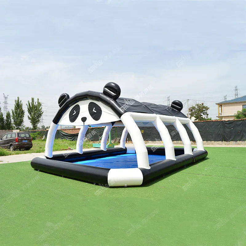Summer Hot Sale Panda Inflatable Cartoon Swimming Pool for Kids-Commercial Use High Capacity Outdoor/Indoor