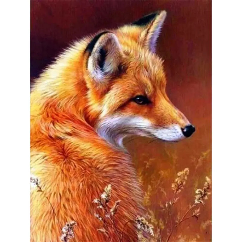 Chenistory 994151 fox Picture Painting by Numbers Is Canvas Painting for Home Decor 16*12 Inches