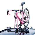 ROCKBROS Durable Electric Bike Rack Car Suction Cup Roof-Top Bike Carrier for Car Hitch 3 Bike Capacity