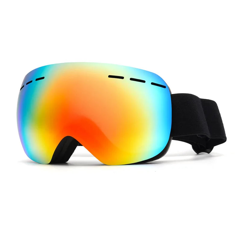 Adults Anti-Fog Ski Glasses Outdoor UV400 Sports Sunglasses Professional Snow Glasses Replace Ski Goggles