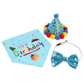 Wholesale Pet Dog Bandana Hat Bow Tie Birthday Party Supplies