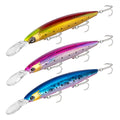 HONOREAL  ACE Flydiver 125mm 30g  Sinking 3D Eyes Luminous Plastic Sinking Fishing Lures Minnow
