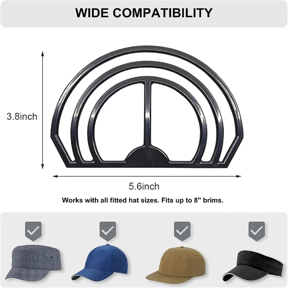 Modern Hat Bill Bender Curve Shaper Hat Brim Bender Hat Curving Band Durable Elegant and Easy to Use No Steaming