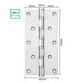 Doorplus Market Popular Big Size Long Door Hinges for Wooden Door 8 Inches