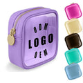 Colorful Women's Cosmetics Mini Storage  PVC Transparent Waterproof Travel Toiletry Clear Bag