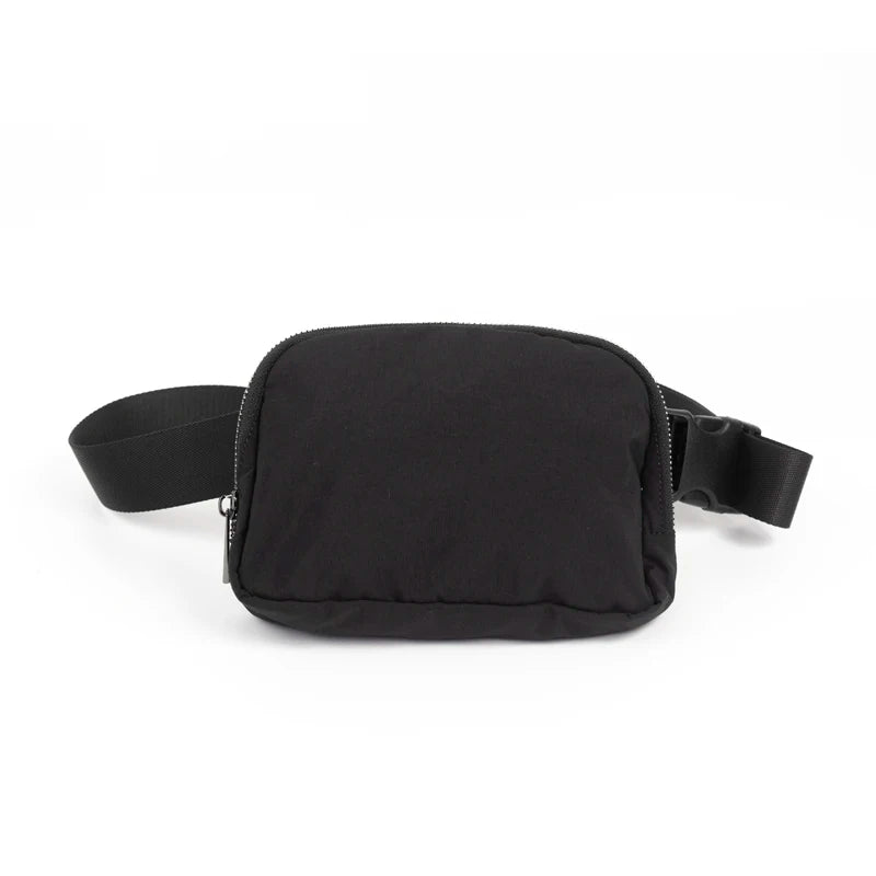 Customized Logo Large Crossbody Zipper Waist Pack Casual Hiking Sports Traveling Fanny Bags Workout Features Fashionable