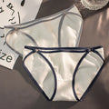 Cotton Underwear Women Wholesale Simple Women's Underwear Women's Panties Plump Buttocks Mid-waist Girls Briefs