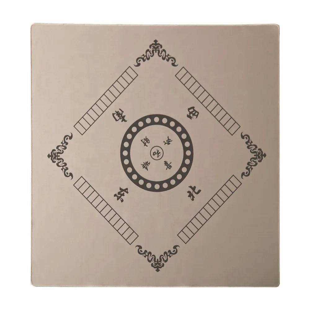 Rubber Back Mahjong Table Mat Family Party Game  Mahjong Mat Household Poker