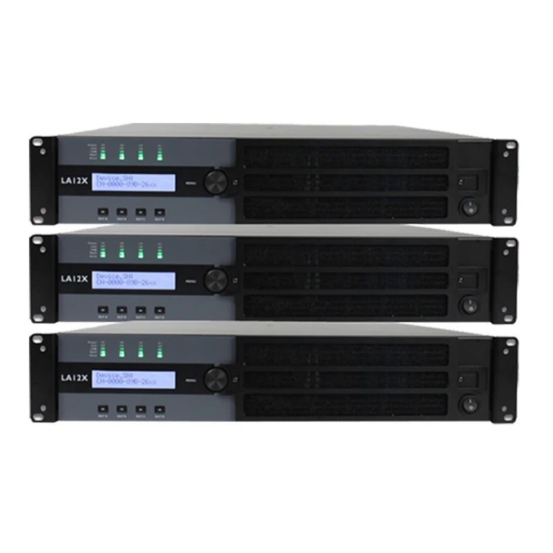 LA12X Professional Dsp Power Amplifiers 4 Channels Subwoofer Karaoke Sound Standard Power Amplifier