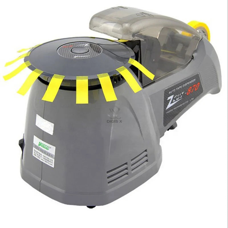 ZCUT-870 Carousel Tape Dispenser Automatic Cutter for Glass Filament Tape for Warehousing & Supermarket Supplies