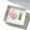 Stocked Handmade Porcelain Pink Peony Flower Scented Ceramic Aroma Plaster Air Freshener Home Fragrance Essential Oil Diffuser