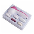 Wholesale Portable Electrical 5 in 1 Skin Face Deep Wash Cleanser Massager Electric Facial Waterproof Cleansing Brush