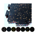Customized Size Epdm Interlocking Puzzle Crossfit Gym Rubber Floor Mat Tiles