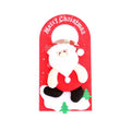 Mini Plush & Non Woven Custom Christmas Ornaments Logo for Home Decoration Doll Hanging Celebrations HOMI Brand Model HM-CD-H07