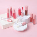 MOQ 50 Pieces Wholesale Brown Lipgloss Custom Logo Glitter Nude Lip Gloss Tubes Accepted for Small Orders