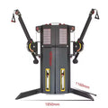 YG-6051 Commercial Gym Fitness Equipment Cable Dual Arm Shoulder Press Chest Dual Cross Cable Machine