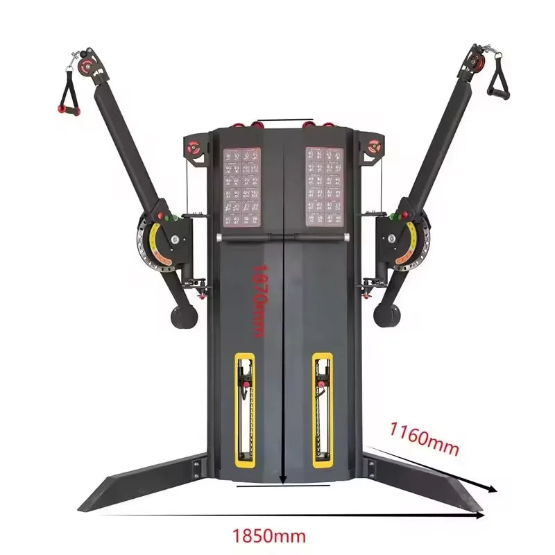 YG-6051 Commercial Gym Fitness Equipment Cable Dual Arm Shoulder Press Chest Dual Cross Cable Machine